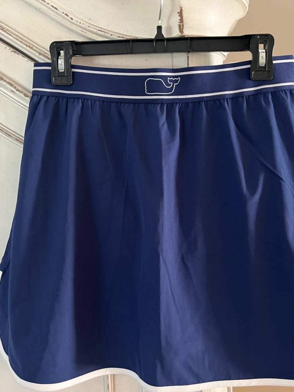 Vineyard Vines Navy Skort with White Whale Waistband